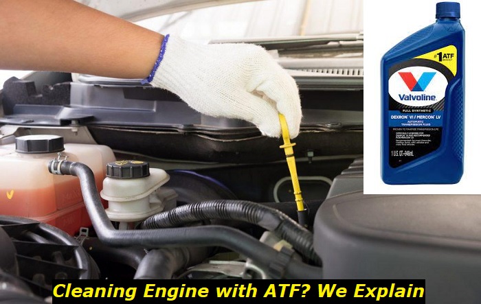 cleaning engine with atf
